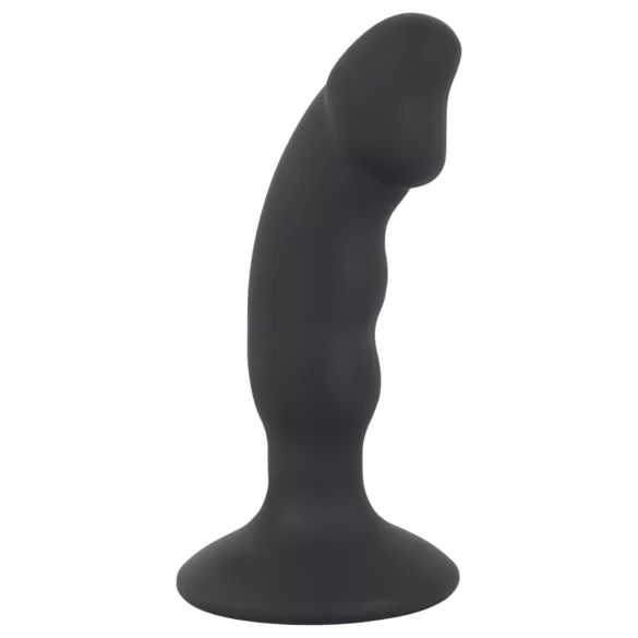 Black Velvets - vibratore anale con pene ricaricabile - silicone nero