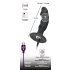 Velvet Black - Vibratore Anale Ricaricabile con Pene (Nero)