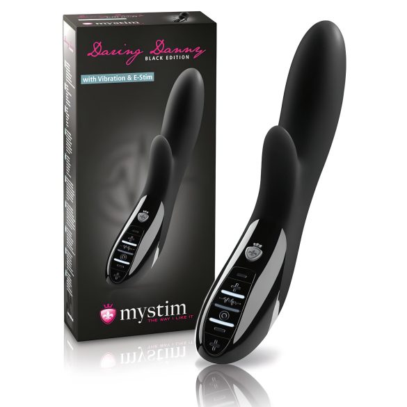 mystim Daring Danny - vibratore elettrostimolante (nero)