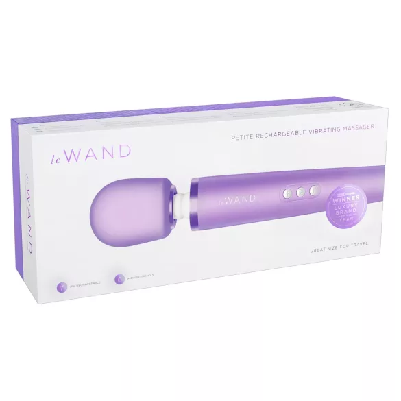 Le Wand Petite - vibratore massaggiante ricaricabile - viola