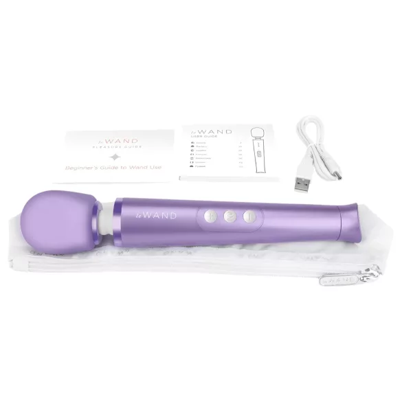 Le Wand Petite - vibratore massaggiante ricaricabile - viola