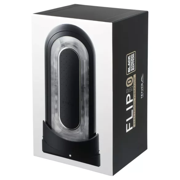 TENGA Flip Zero - masturbatore vibrante - nero