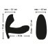 SMILE Panty - vibratore indossabile a batteria e radio (rosa)