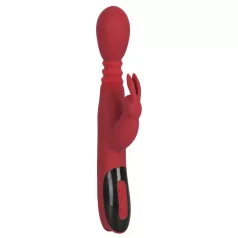   You2Toys Massager - vibratore per il punto G spingente-rotante e riscaldante (rosso)