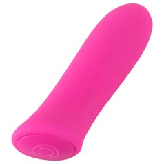  SMILE - mini vibratore bullet ricaricabile potente - silicone rosa