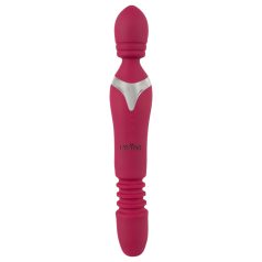 Javida Thrusting - vibratore massaggiatore 3 in 1 - rosso