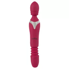 Javida Thrusting - vibratore massaggiante 3 in 1 (rosso)