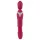 Javida Thrusting - vibratore massaggiante 3 in 1 (rosso)