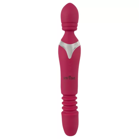 Javida Thrusting - vibratore massaggiante 3 in 1 (rosso)
