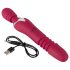 Javida Thrusting - Massaggiatore Vibrante 3in1 (rosso)