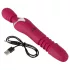 Javida Thrusting - vibratore massaggiante 3 in 1 (rosso)