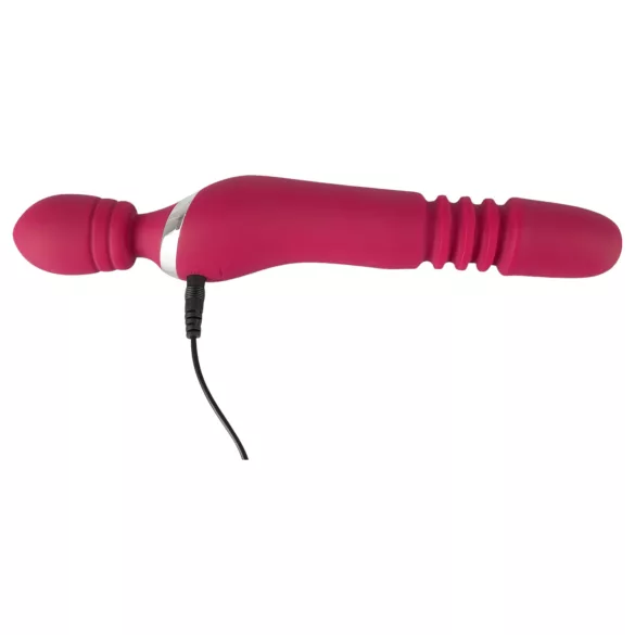 Javida Thrusting - vibratore massaggiante 3 in 1 (rosso)