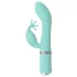Pillow Talk Kinky - vibratore punto G ricaricabile con 2 motori (turchese)
