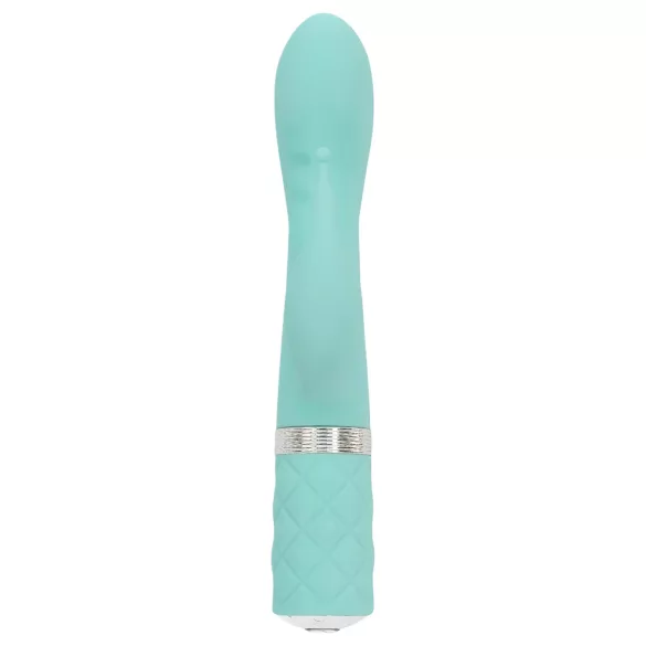 Pillow Talk Kinky - vibratore punto G ricaricabile con 2 motori (turchese)
