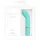 Pillow Talk Racy - vibratore punto G ricaricabile sottile - turchese
