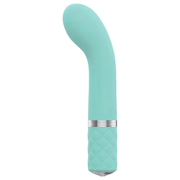 Pillow Talk Racy - vibratore punto G ricaricabile sottile - turchese