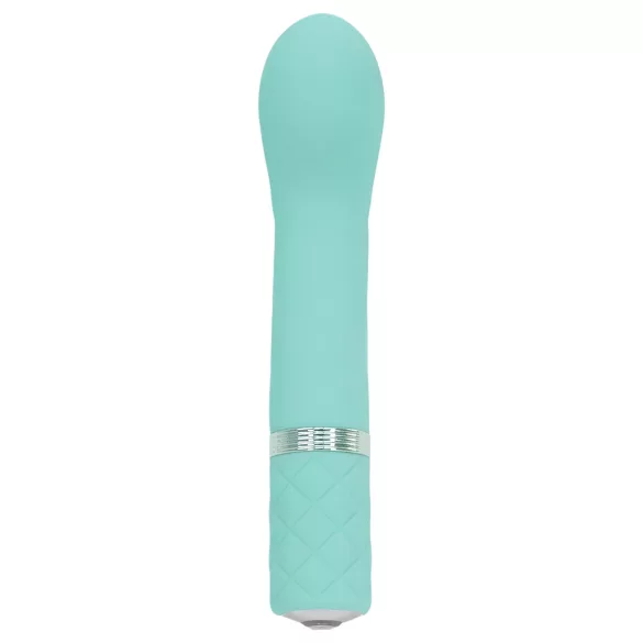 Pillow Talk Racy - vibratore punto G ricaricabile sottile - turchese