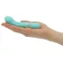 Pillow Talk Racy - vibratore punto G ricaricabile sottile - turchese