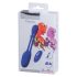 BeauMents Flexxio - Vibratore doppio con 2 motori (blu)