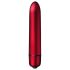 Scarlet Velvet - mini vibratore a forma di rossetto - 10 modalità - rosso