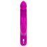 Happyrabbit Realistic Slim - vibratore con braccio clitorideo, ricaricabile (viola)