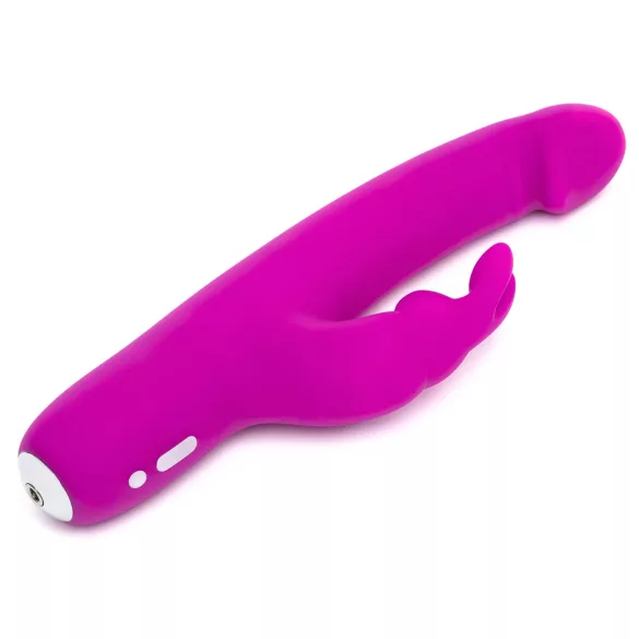Happyrabbit - vibratore realistico con stimolatore clitoride ricaricabile
