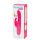 Happyrabbit Curve Slim - vibratore rabbit impermeabile con braccio clitoride (rosa)