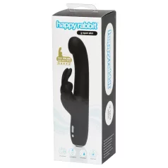 Happyrabbit - vibratore punto G slim - silicone nero