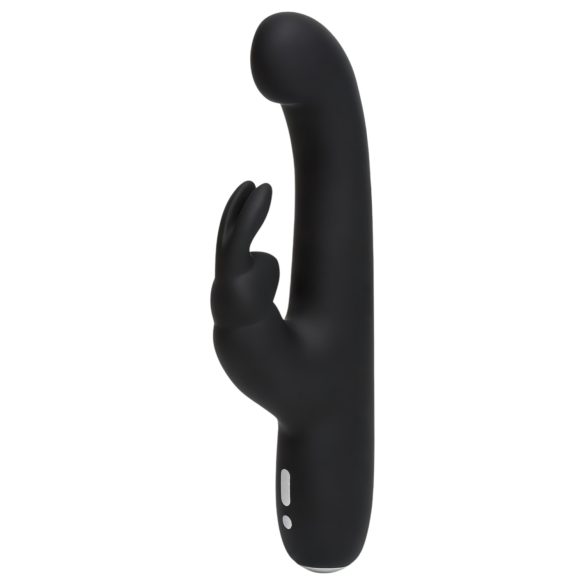 Happyrabbit - vibratore punto G slim - silicone nero