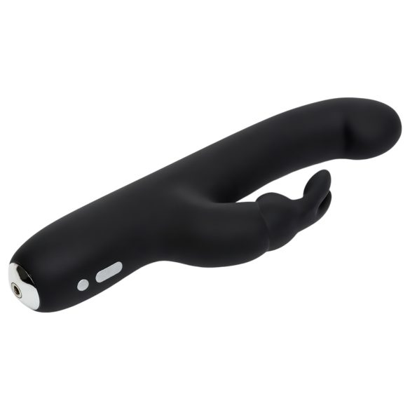 Happyrabbit - vibratore punto G slim - silicone nero