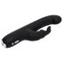 Happyrabbit - vibratore punto G slim - silicone nero