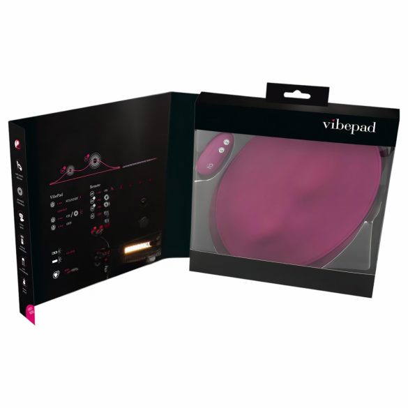 VibePad - cuscino vibrante a 2 motori con telecomando - viola