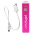 PalmPower Wand - vibratore massaggiante con powerbank - silicone rosa/grigio