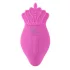 SMILE - vibratore strap-on ricaricabile con telecomando - punto G, rosa