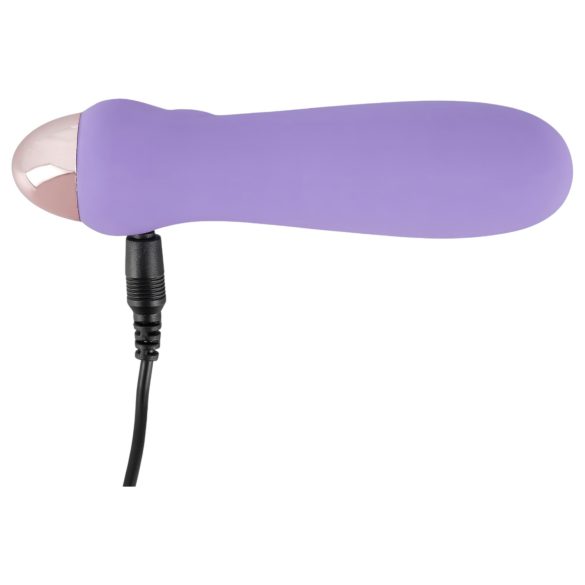 Cuties Mini Purple - vibratore mini ricaricabile silicone viola