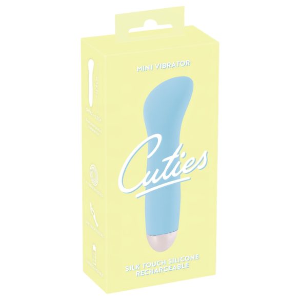 Cuties Mini Blue - vibratore punto G ricaricabile - turchese