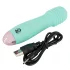 Cuties Mini Wand - mini vibratore massaggiante ricaricabile - verde