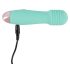 Cuties Mini Wand - vibratore massaggiante ricaricabile mini (verde)