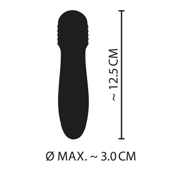 Cuties Mini Wand - mini vibratore massaggiante ricaricabile - verde