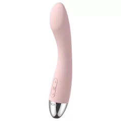 Svakom Amy - vibratore punto G ricaricabile - silicone rosa