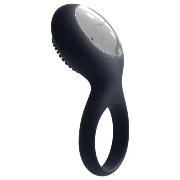 Svakom Tyler - anello fallico vibrante ricaricabile impermeabile - nero