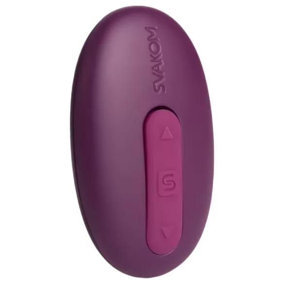 Svakom Elva - ovetto vibrante ricaricabile con telecomando - viola