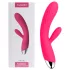 Svakom Angel - vibratore con braccio clitorideo riscaldante impermeabile rosso
