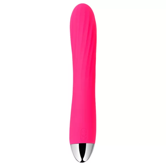 Svakom Angel - vibratore con braccio clitorideo riscaldante impermeabile rosso