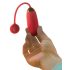 Svakom Ella - ovetto vibrante - telecomando - silicone rosso