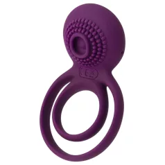   Svakom Tammy - anello vibrante pene e testicoli ricaricabile - silicone viola