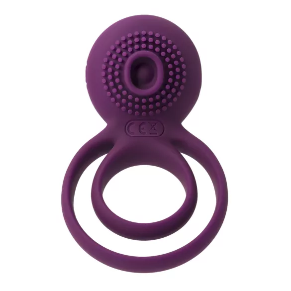 Svakom Tammy - anello vibrante pene e testicoli ricaricabile - silicone viola