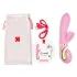 G-Vibe GRabbit - vibratore punto G ricaricabile 3 motori silicone rosa