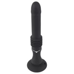   You2Toys - macchina del sesso - vibratore spingente con ventosa - nero