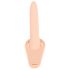 You2Toys - strap-on vibratore ricaricabile - dildo realistico color carne